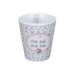 Krasilnikoff Happy Mug Ich hab' dich lieb