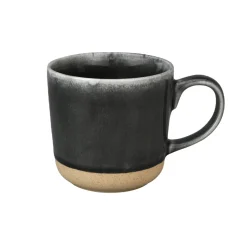 Krasilnikoff Keramik Tasse mit Henkel mit Glasur