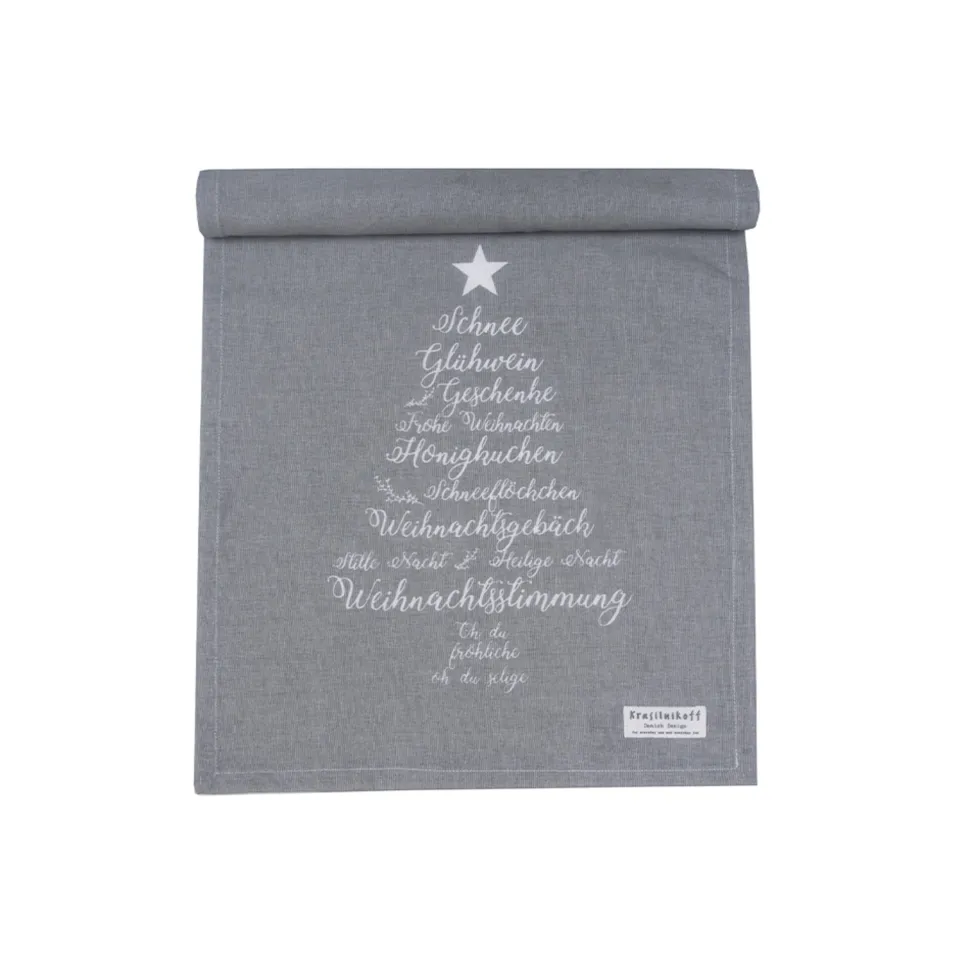 Krasilnikoff Tischläufer Christmas Words