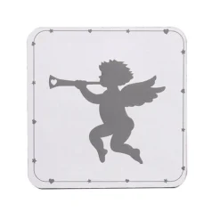 Krasilnikoff Untersetzer Cherub Angels aus Kork