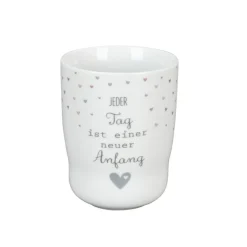 Krasilnikoff Wave Mug Jeder Tag ist ein neuer Anfang