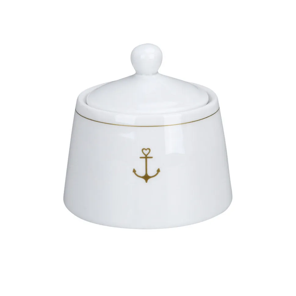 Krasilnikoff Zuckerpott Gold Anchor