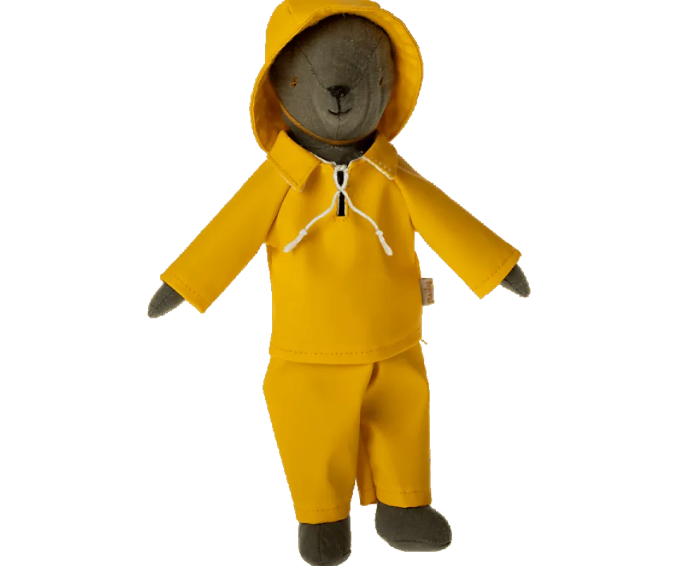 Maileg Regenbekleidung mit Hut Teddy Papa