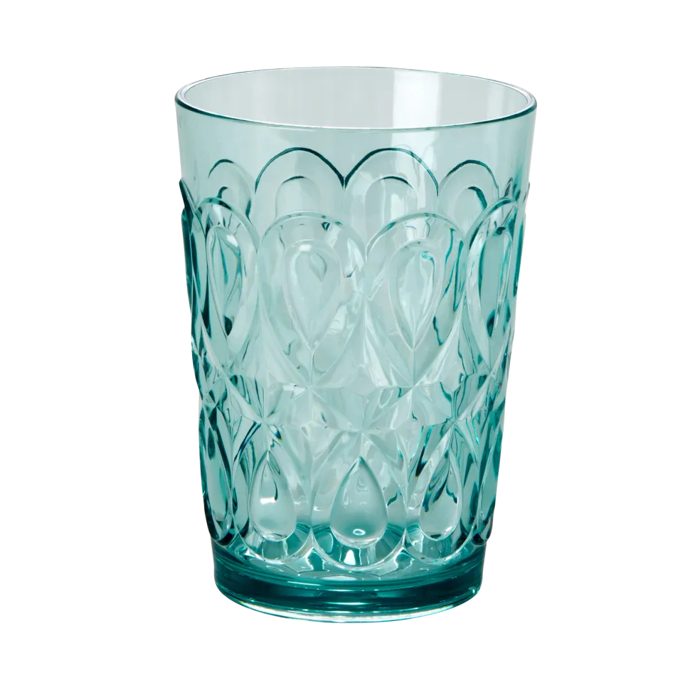 RICE Acryl Trinkglas Swirl