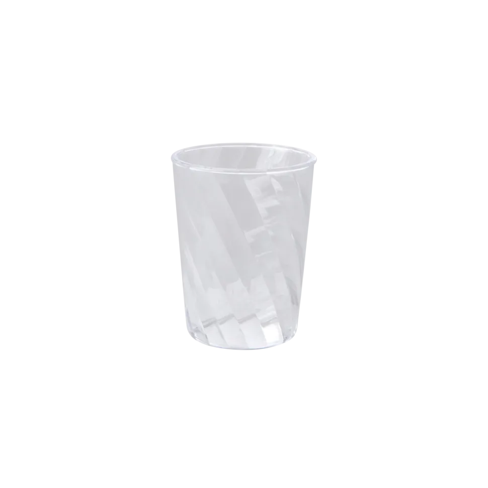 RICE Acryl Trinkglas Swirl