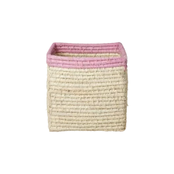 RICE Kleiner Raffia Korb