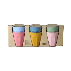 RICE Medium Melamin Becher 6er All you need is love