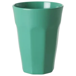 RICE Melamin Becher groß einfarbig