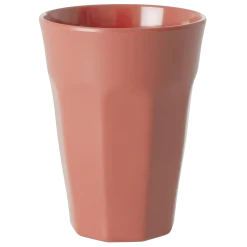 RICE Melamin Becher groß einfarbig