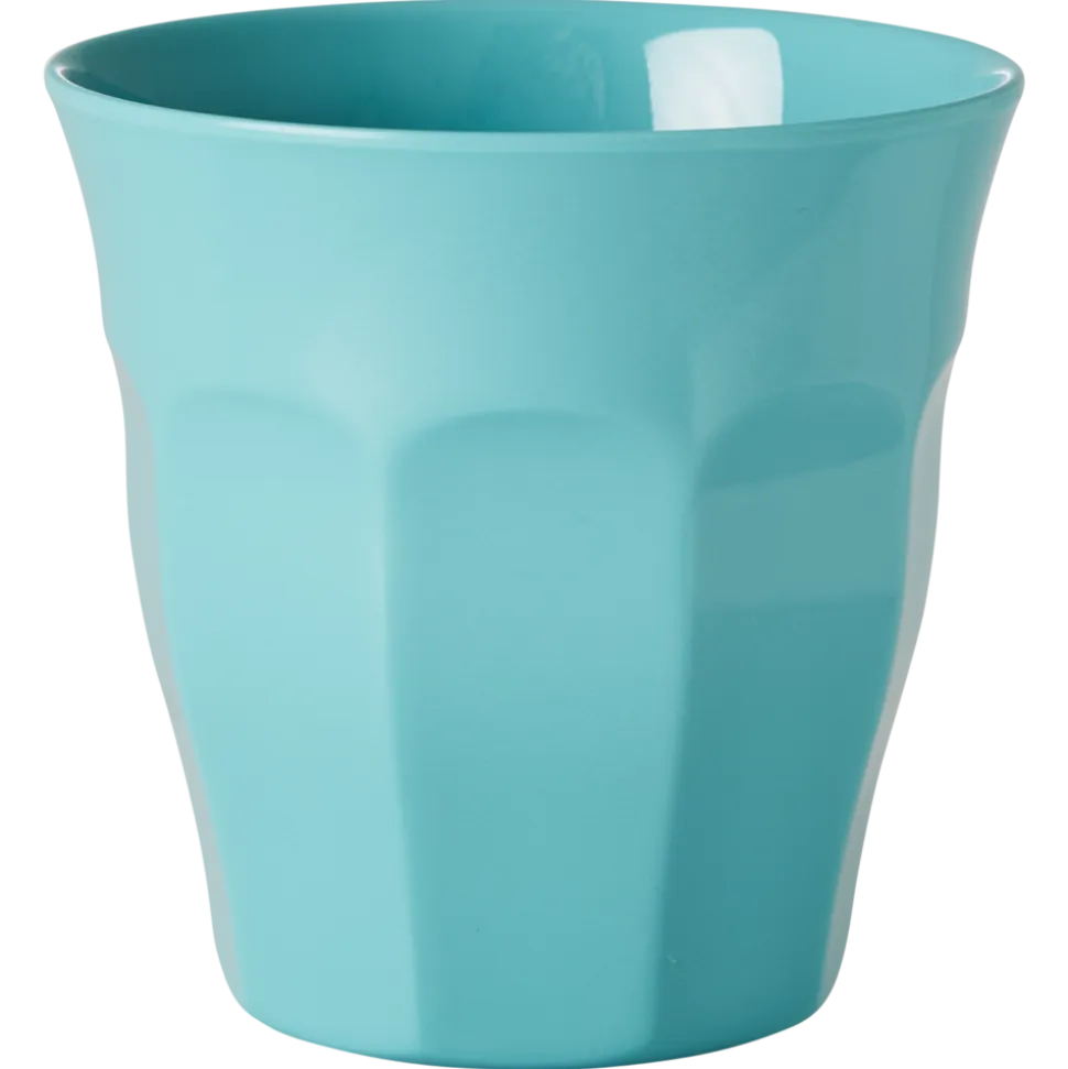 RICE Melamin Becher Medium einfarbig