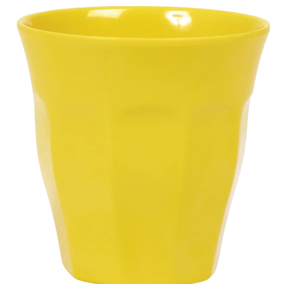 RICE Melamin Becher Medium einfarbig