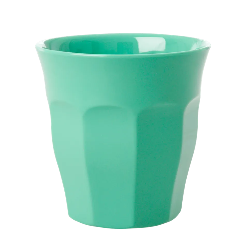 RICE Melamin Becher Medium einfarbig