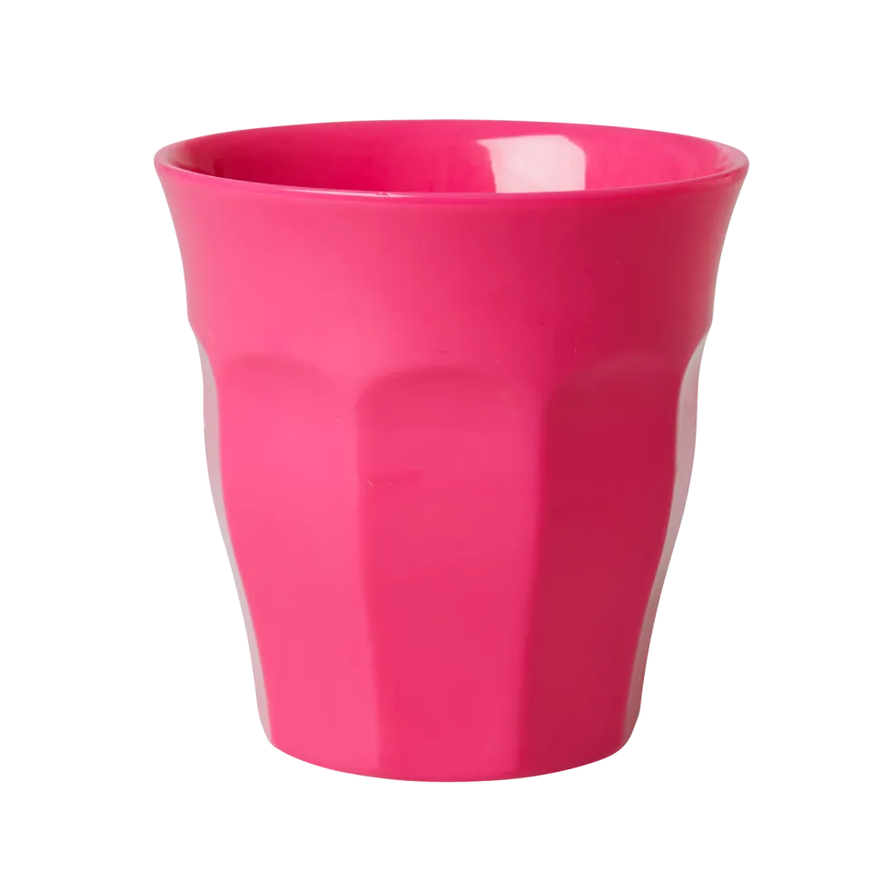 RICE Melamin Becher Medium einfarbig