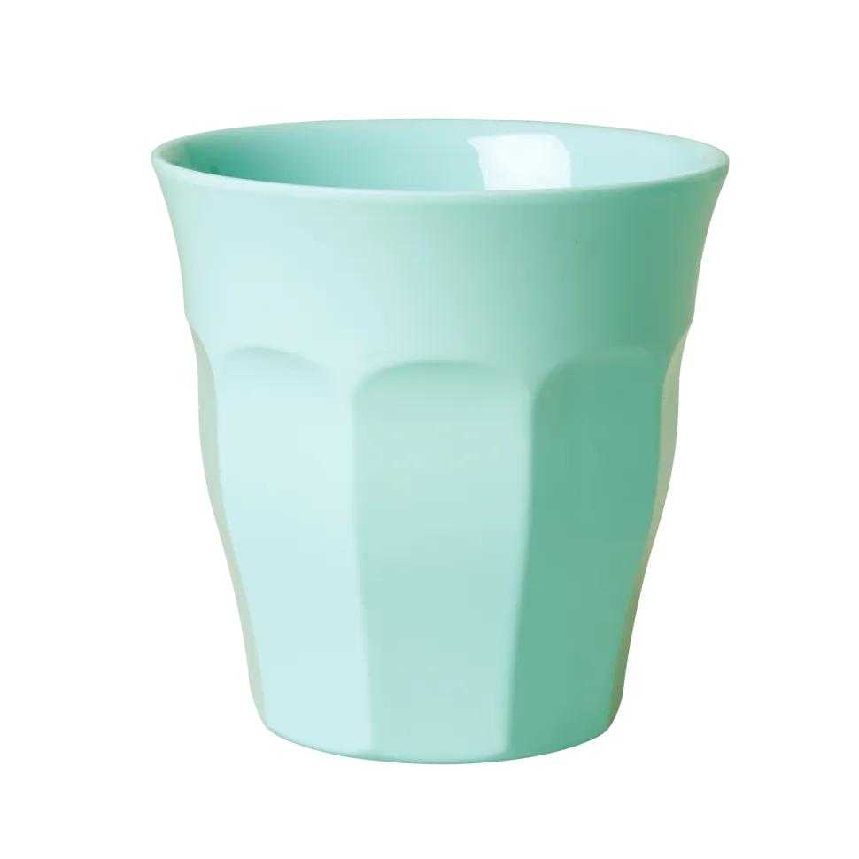 RICE Melamin Becher Medium einfarbig