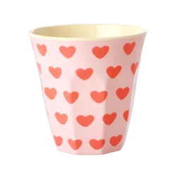 RICE Melamin Becher Medium Sweet Hearts
