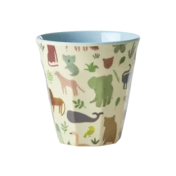 RICE Melamin Kinderbecher Sweet Jungle Print