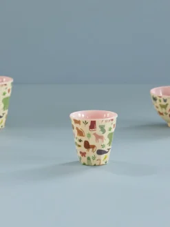 RICE Melamin Kinderbecher Sweet Jungle Print