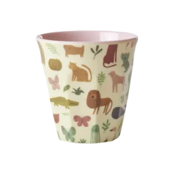 RICE Melamin Kinderbecher Sweet Jungle Print