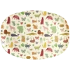 RICE Melamin Kinderteller Sweet Jungle Print