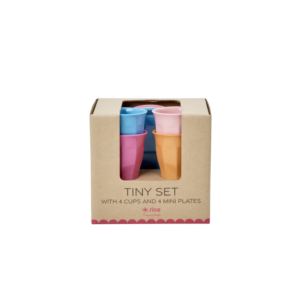 RICE Melamin Mini Set Geschenkbox