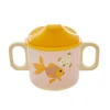 RICE Melamin Schnabeltasse Goldfish Print