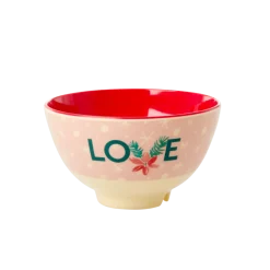 RICE Melamin Schüssel Love