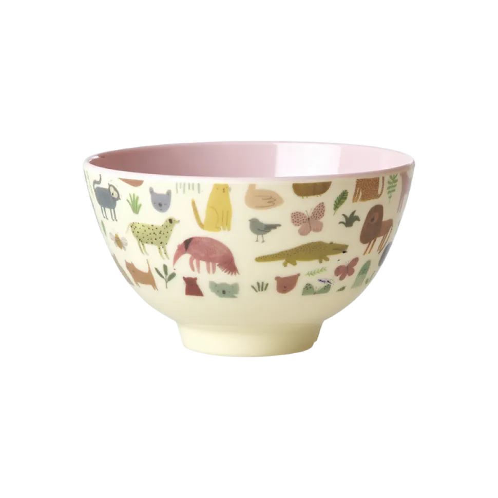 RICE Melamin Schüssel Sweet Jungle Print