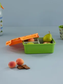 RICE Plastik Lunchbox mit 3 Fächern