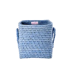 RICE quadratischer Korb Raffia