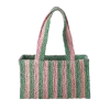 RICE Raffia Shoppingtasche Streifen