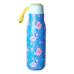 RICE Thermosflasche Poppie Love Print