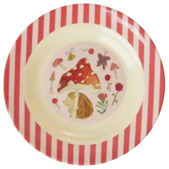 RICE Tiefer Kinderteller Happy Forest