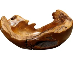 skandeko Naturgewachsene Teakschale